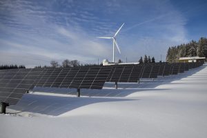 Solar- und Windenergie