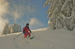Skifahren Training